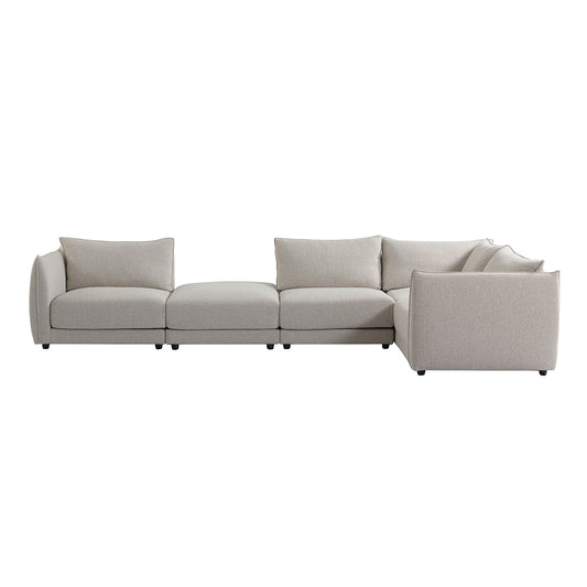 The Tembo 5-Piece Modular Sofa in Oatmeal
