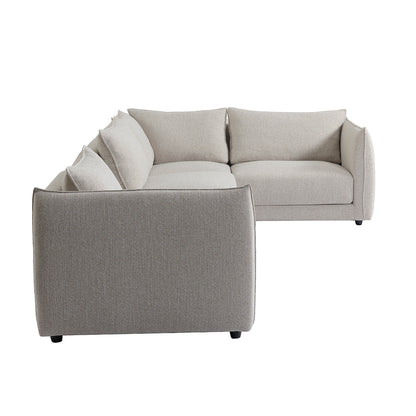 The Tembo 5-Piece Modular Sofa in Oatmeal