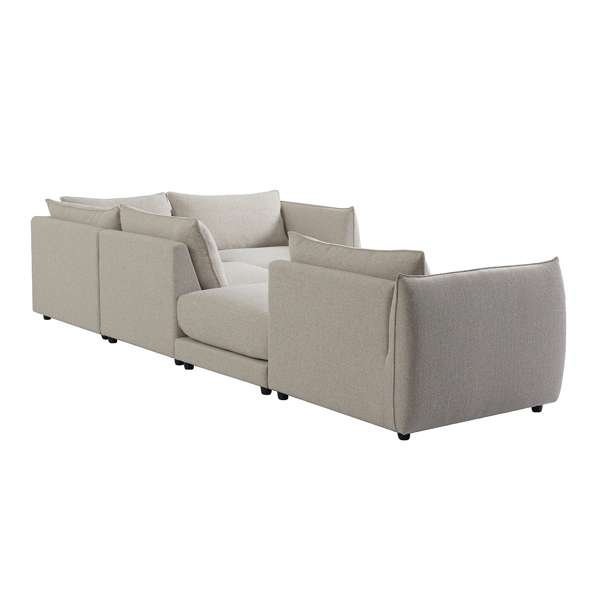 The Tembo 5-Piece Modular Sofa in Oatmeal