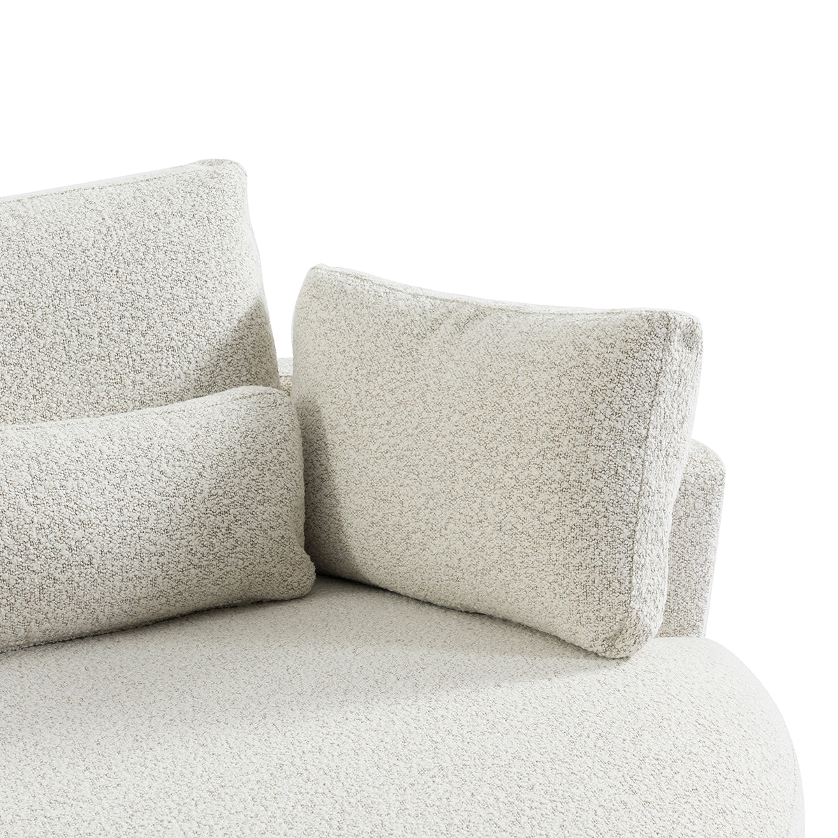 The Sienna Swivel Sofa + Ottoman in Hazy Day