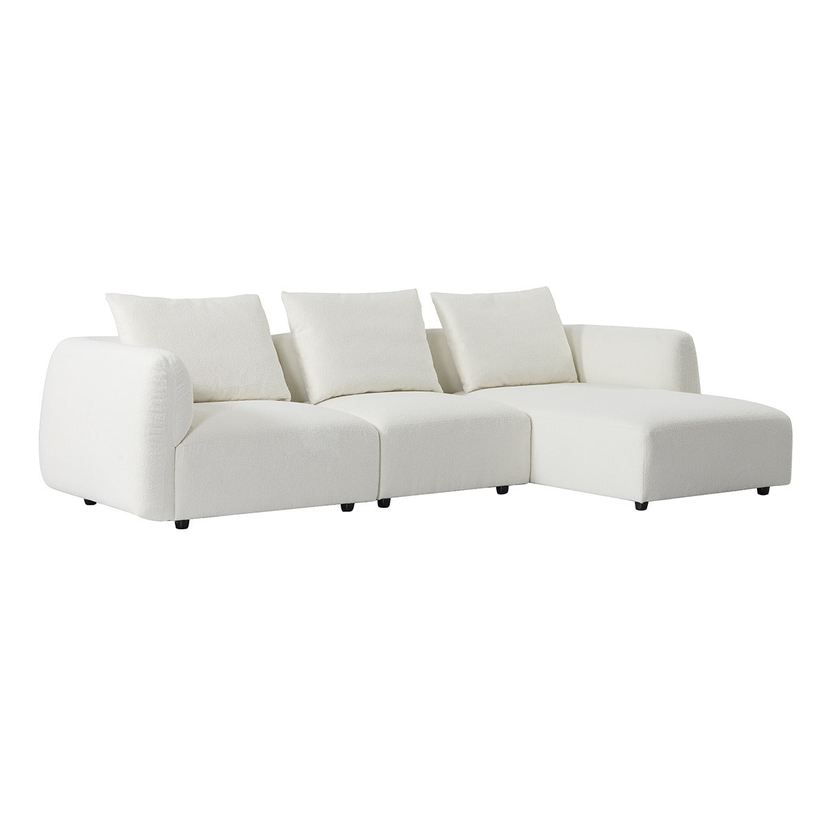 The Kensington 4.5-Seat Luxe Modular Chaise Sofa