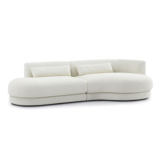 The Florence 4-Seat Sofa in Coconut