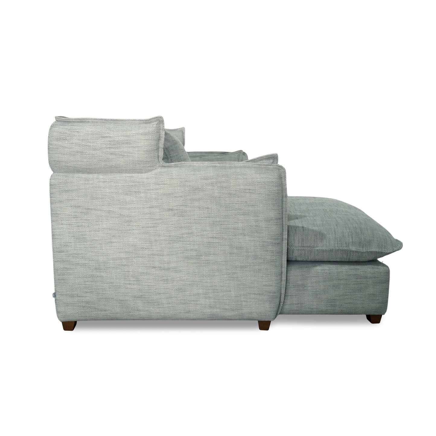 The RIO Chaise in Silver Mist