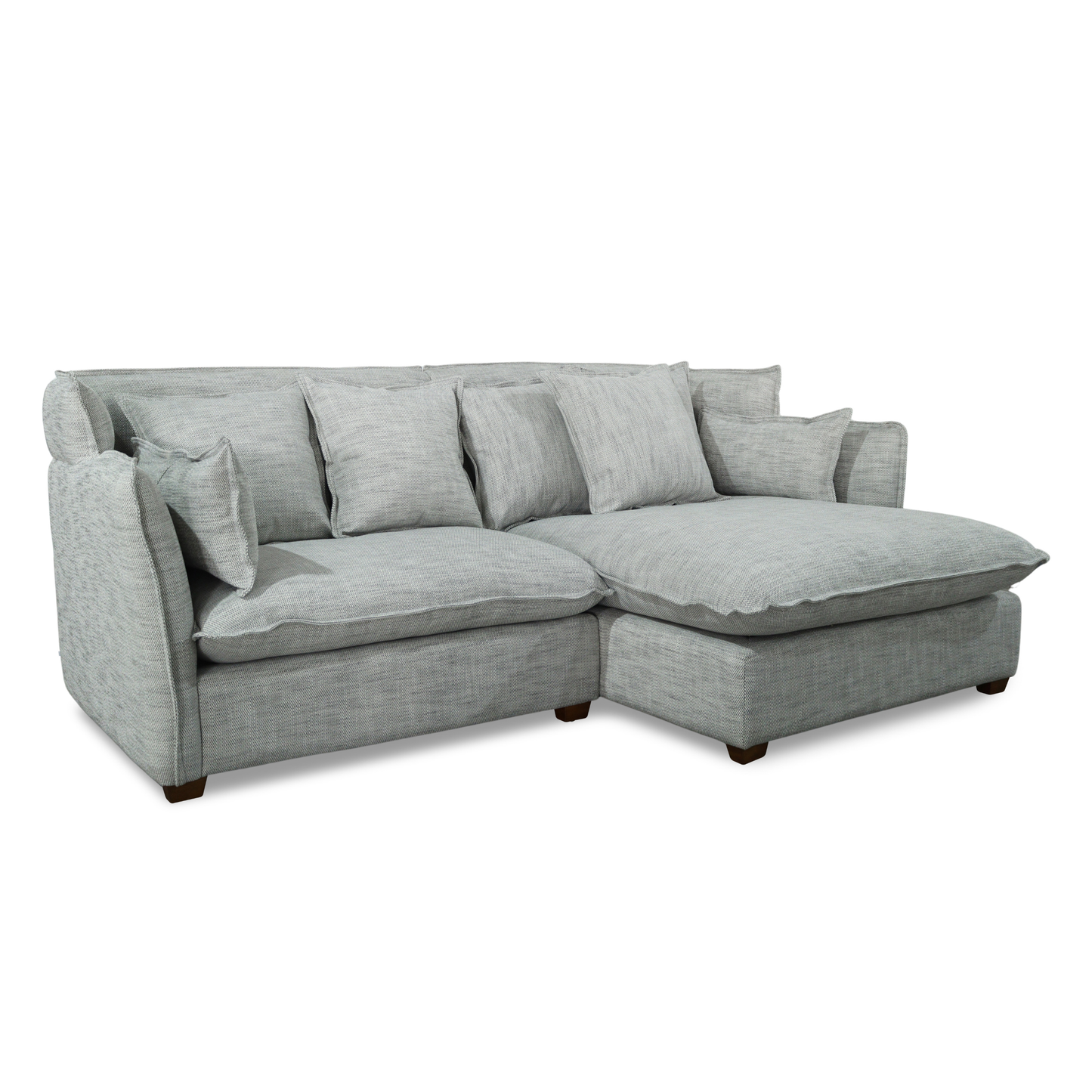The RIO Chaise in Silver Mist