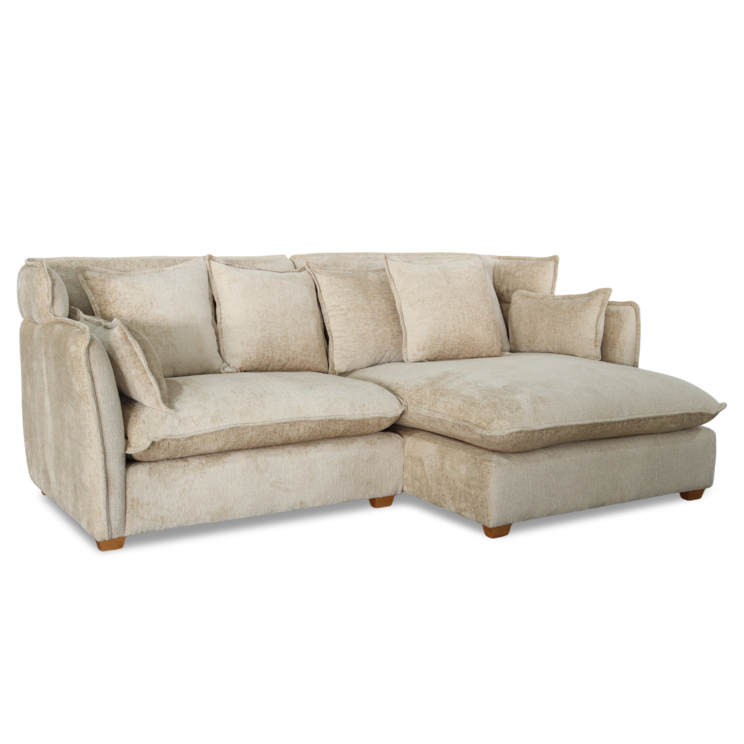The RIO Chaise in Cream